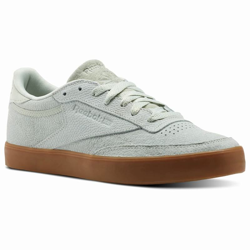 Reebok Club C 85 Fvs Ps Desert Tenisky Damske - Zelene/Hnede BD5989XJ